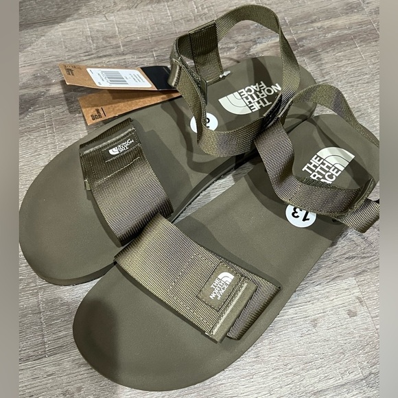 NWT The North Face TNF Size 13 Brown Skeena Sandals Men’s Flip Flops main image 5